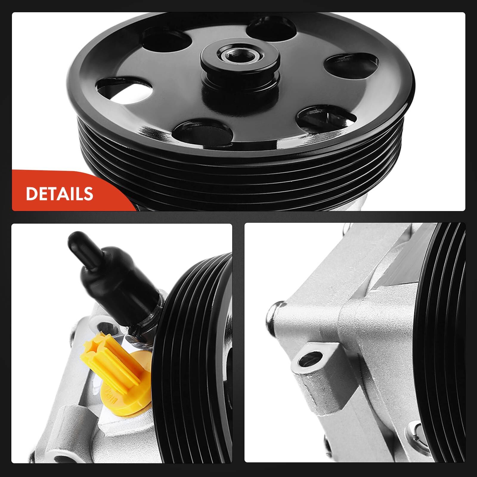 Power Steering Pump for Maserati Ghibli Quattroporte 2014-2017 3.0L 7617955170