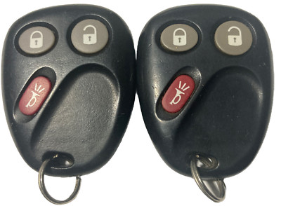 OEM PAIR 02 2003 2004 2005 2006 2007 2008 2009 CHEVY TRAILBLAZER REMOTE KEY FOB