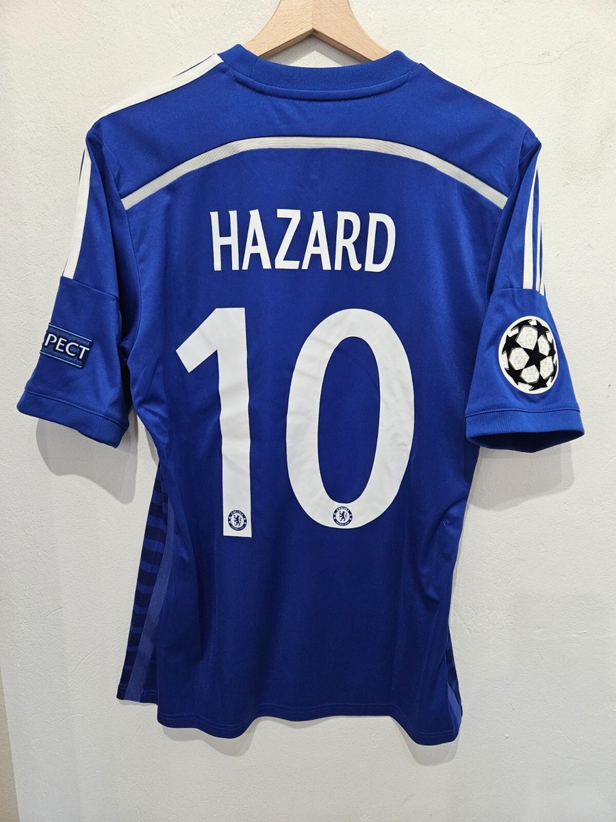 HAZARD CHELSEA 2014 2015 SIZE S ADIDAS SHIRT JERSEY TRIKOT SOCCER