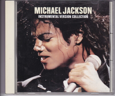 CD MICHAEL JACKSON ''INSTRUMENTAL VERSION COLLECTION'' 1988 THRILLER BAD ELECTRO