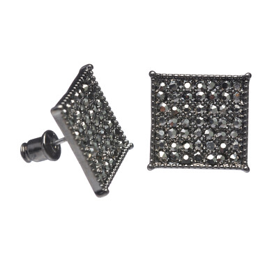 ピアス　No.4207 Amazon.com: Generic Hip Hop Stud Earrings Luxury For Men