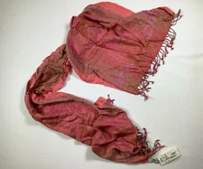 Womens Studio Thirty Six Pink Scarf NEW!