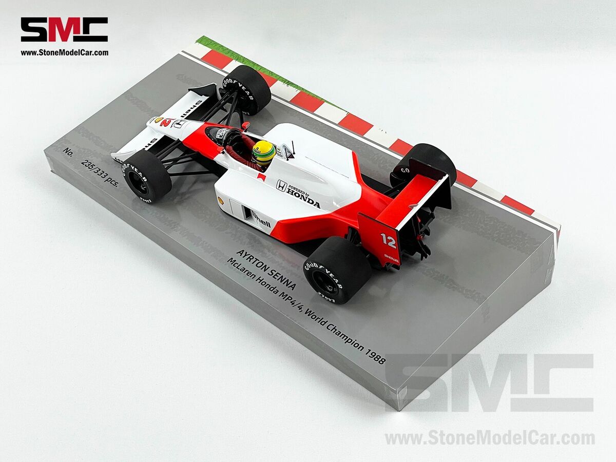 Mclaren F1 MP4/4 Ayrton Senna Japan 1988 World Champion 1:18 Mclaren F1 MP4/4 Ayrton Senna Japan 1988 World Champion 1:18