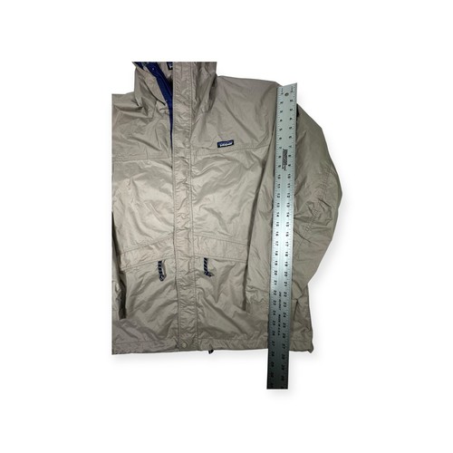 Patagonia Rain Jacket Windbreaker Hooded Lightweight Coat Mens L - Bild 4 von 9