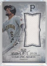 2015 Topps Triple Threads Unity Single Jumbo Relics 34/36 Starling Marte g6w