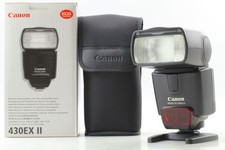 [Almost Unused w/Case]  Canon Speedlite 430EX...