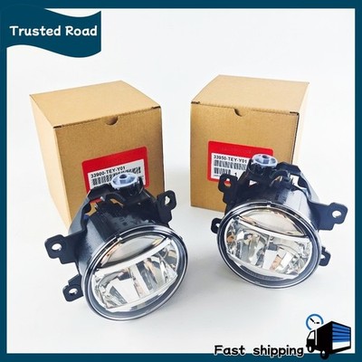 Genuine 2X LED Fog Lamp Foglight Set Left Right For 17-21 Honda Pilot Passport 