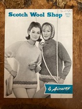 Women’s Knitting Patterns Jumpers In Triple Knit Yarn 34-40” Greenock 905