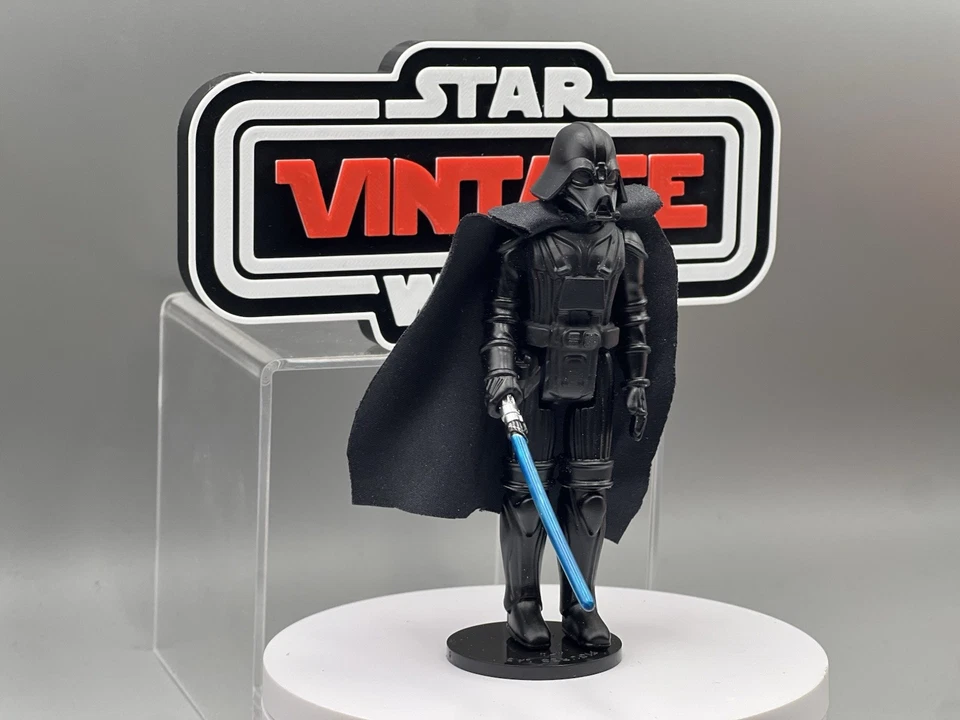 "Figura de colección personalizada de Star Wars McQuarrie Concept Vader Kenner 3,75""" Foto 4 de 4