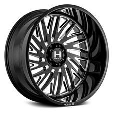 Hostile H131 Syclone Wheel 22x10 -25 8x165.1 125.2 Black Single Rim