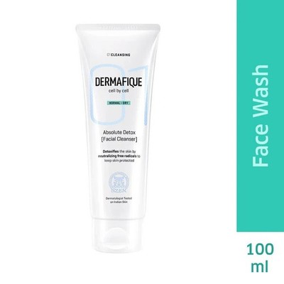 Dermafique Absolute Detox Facial Cleanser Peeling Gesichtswasser (100ml)