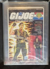 GI Joe 1988 Tiger Force FLINT AFA Graded 80 Vintage UNPUNCHED Card MOC