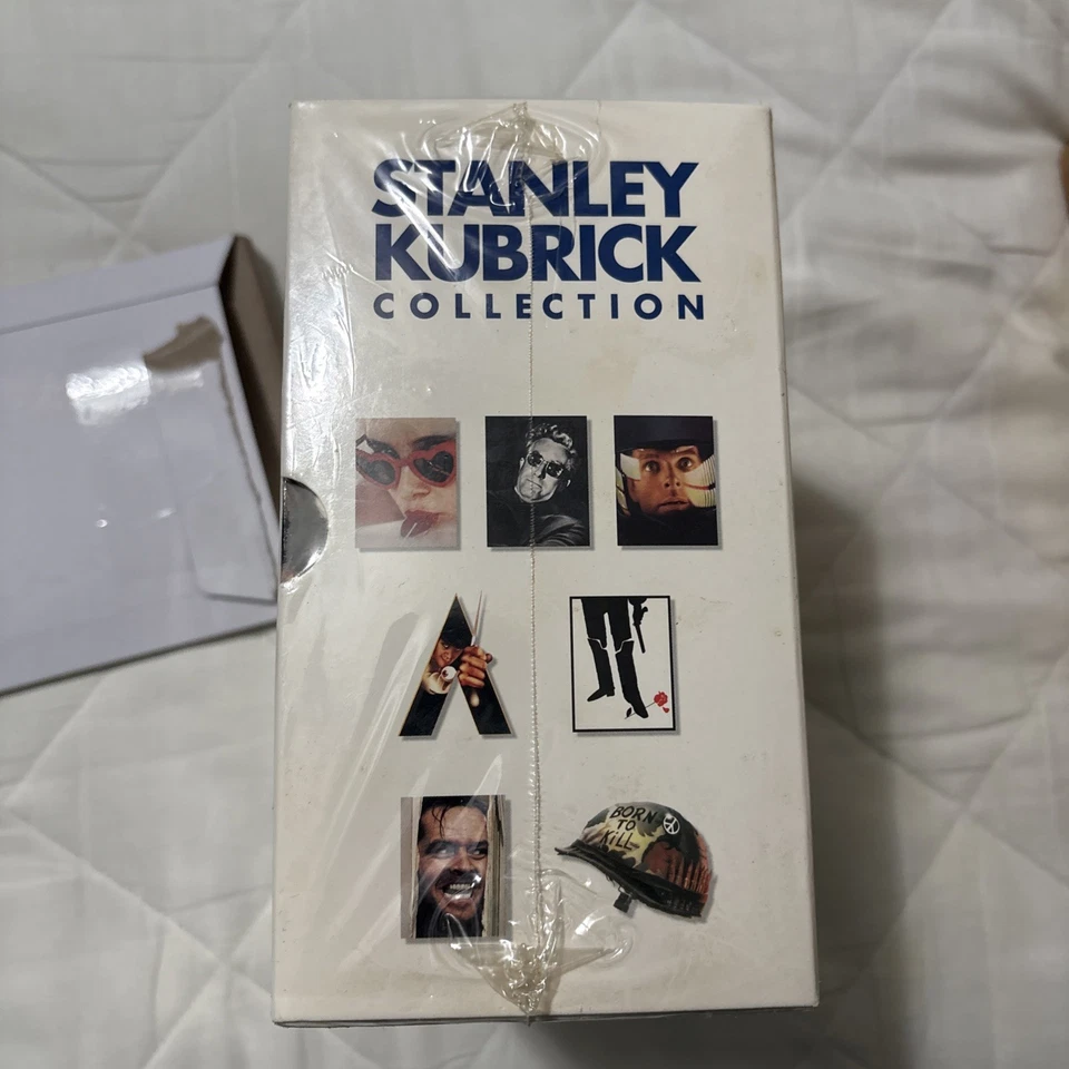 Stanley Kubrick Collection 7 VHS Movies-2001 Clockwork Orange Shining Full Metal Foto 3 de 4