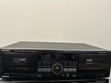 Teac W-790R Double Cassette Deck. Works Well