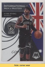 2019-20 Panini Mosaic International Men of Mastery Kyrie Irving #13 READ 0c6