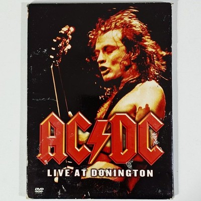 DVD Hard Rock AC/DC - LIVE AT DONINGTON PARK 1991 Brian Johnson Angus Young