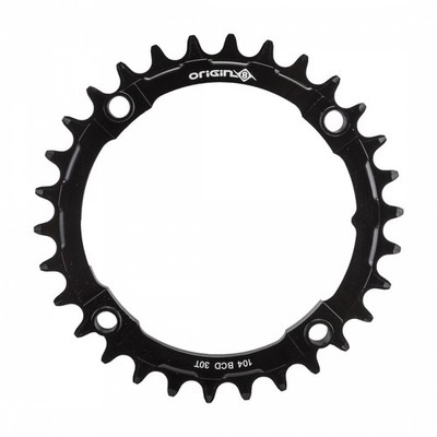 Origin8 Holdfast 30T 1x Chainring Aluminum 104mm BCD 10-12-Speed Narrow/Wide