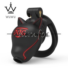 Puppy Male Chastity Device Cosplay Cb Lock Sissy Cage Gay Anti-Cheating