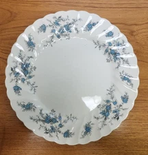 Myott England Fine Staffordshire Ware - Forget Me Not - Large Plate 7