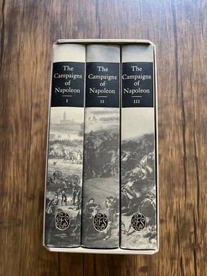 The Campaigns of Napoleon (3v) - David Chandler - Folio Society - History 1st Ed