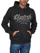 DENIMFY Hoodie Herren Regular Fit DFArno Kapuzenpullover Pullover Print
