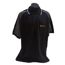 Shell Rimula Oil Mens Black Polo Shirt Lightning Ridge 3XL XXXL Brand New