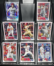 Topps Stars of MLB Los Angeles Angels Card Lot O'Hoppe Joyce Bachman 8