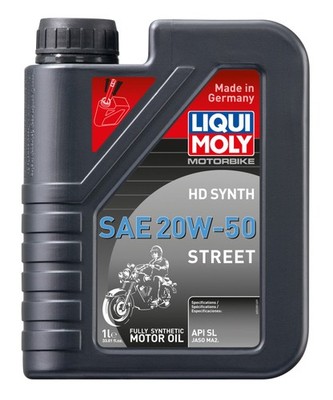 Liqui Moly 20100 Oil HD Synthetic 20W50 1 Liter Motor Oil