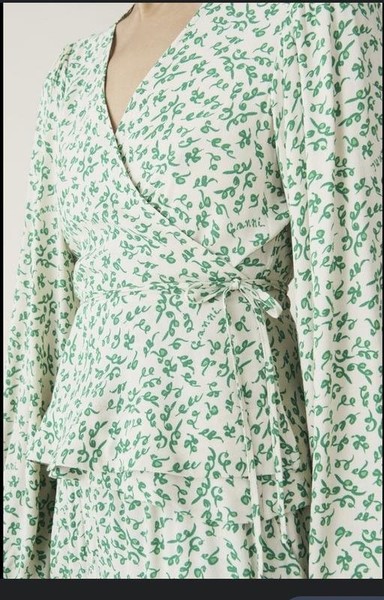 Women Ganni Suit White Viscose 34
