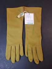 Vintage Magic Motion Perfect Fit Formal 10.5" Green Gloves by Kayser - One Size