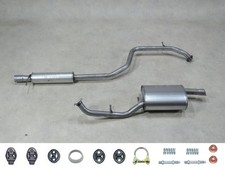 Auspuff SET NEU für Mazda 5 CW 1.8 2.0 Benziner ab BJ 2010 Mitteltopf Endtopf 