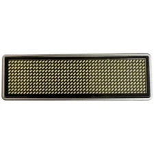 Shenzhen LeSun 125908 White LED Name Tag 44 x 11 Pixel (L x H x D) 93 x