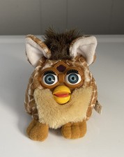FURBY Buddies Bean Bag Stuffed Plush Toy HAPPY SLEEP 1999 4  Tiger Brand