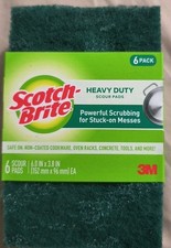 Scotch-Brite Heavy Duty Scour Pads 30ct. Boxed