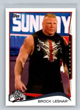 2014 Topps WWE Base Brock Lesnar #8
