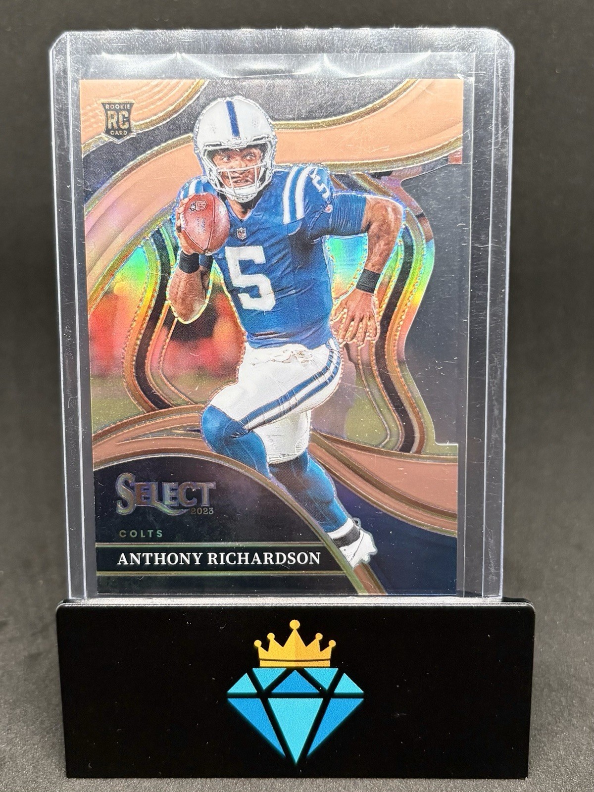2023 Panini Select ~ #297 Anthony Richardson Rookie Copper Die-Cut /299