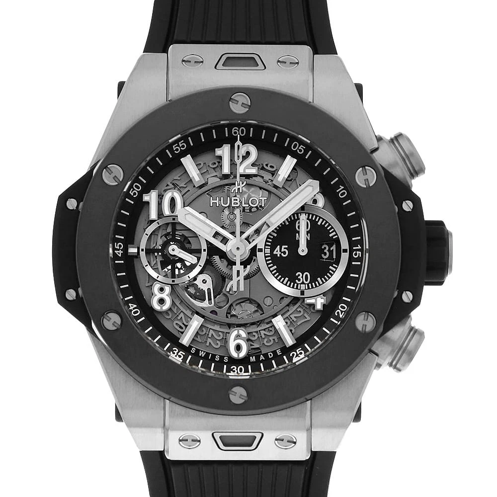 Hublot — HUBLOT Big Bang Unico Titanium Ceramic 421.NM.1170.RX second hand mens