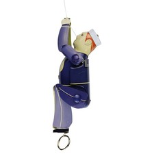 Blechspielzeug Kletterfigur Matrose Seemann an Schnur Sailor Blechmatrose