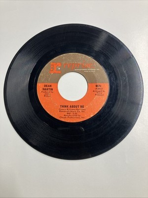 Dean Martin - Think About Me / Lay Some Happiness On Me - 45 RPM