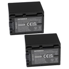 2x Batteria per Sony HDR-PJ740 HDR-PJ650VE HDR-PJ740VE HDR-PJ780VE 2060mAh 7,4V