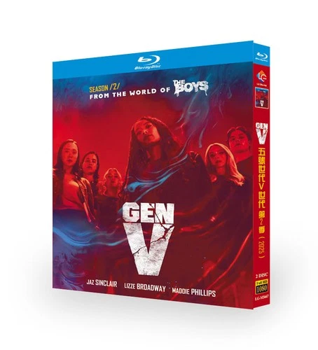 Gen V Season 2 (2025) 2-Disc All Region New Sealed Box Set In Stock