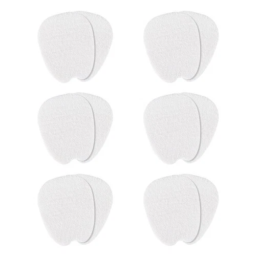6 Pairs Lint Metatarsal Pads Shoe Inserts Lint Forefoot Pads Shoe Tongue Patch