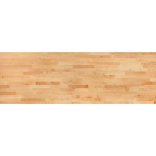 5 Ft. L X 30 In. D Finished Engineered Birch Butcher Block Desktop Countertop wi
