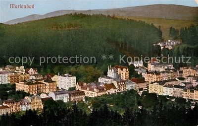 Mariánské Lázně Czech Republic Bohemia City View