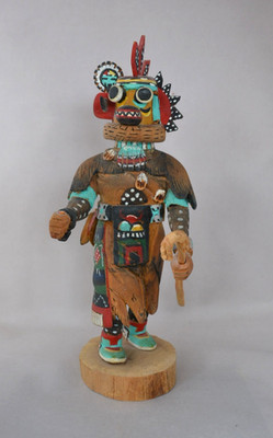 Vintage Hopi Kachina - Albert Silas - 13'' Tall  - Signed