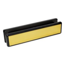 Yale Letterbox Letter Plate for uPVC, Composite & Timber Doors - All Sizes