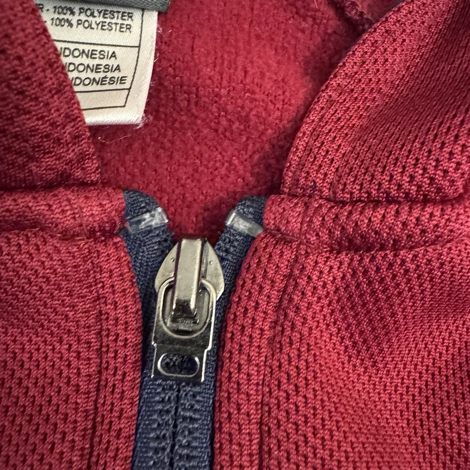 Colorado Avalanche Sudadera con Capucha Para Hombres Grande Roja Cremallera Completa NHL Hockey Majestuosa Foto 2 de 4