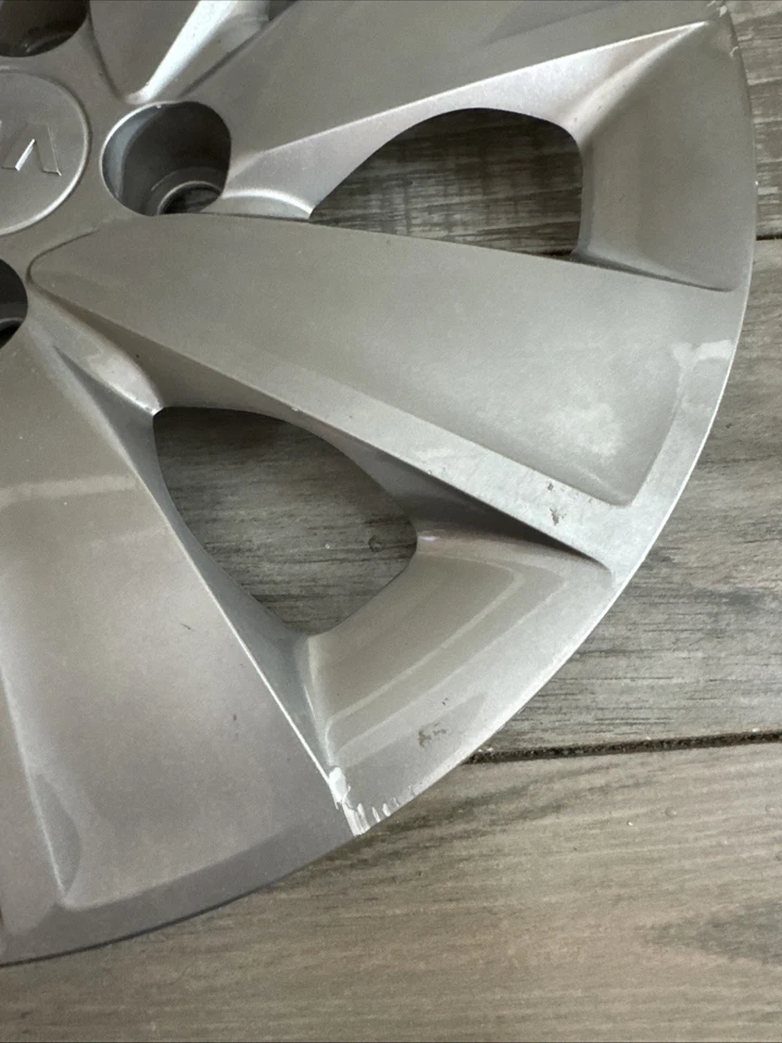 🇺🇸 (1) Cubierta de rueda gris tapacubos atornillable Kia Rio 2018 2019 2020 OEM 15" Foto 4 de 4