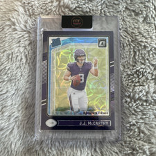 Panini 2024 Donruss Optic Rated Rookie Prizm J.J. McCarthy Vikings #235
