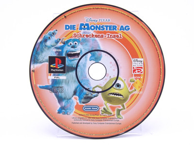 Disney/Pixar Die Monster AG Schreckens-Insel (Sony PlayStation 1/2) PS1 OVP